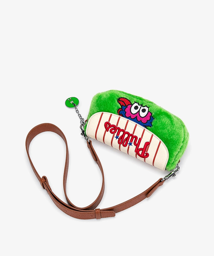 MLB Philadelphia Phillies Phanatic Fuzzy Shoulder Bag