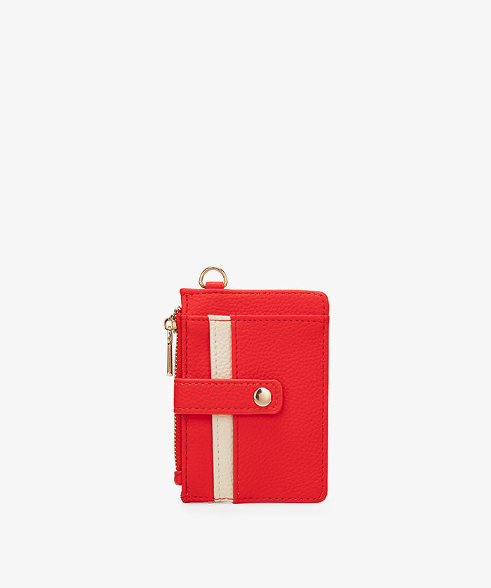 SMU Mustangs Card Holder with Football Charm