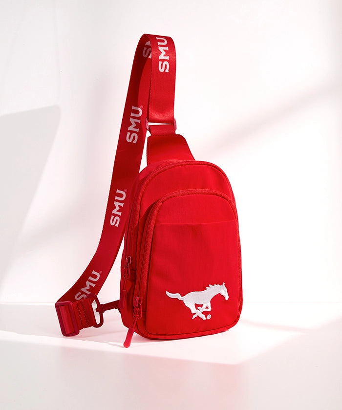 Southern Methodist University Mustangs Canvas Sling Bag