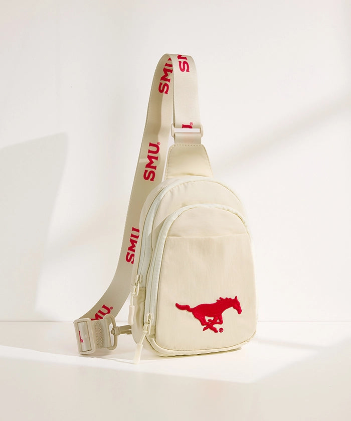 Southern Methodist University Mustangs Canvas Sling Bag