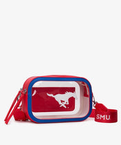 Southern Methodist University Mustangs Clear Camera Bag