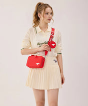 SMU Mustangs Crossbody Bag with Coin Pouch