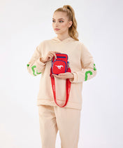 Southern Methodist University Mustangs Mini Crossbody Purse