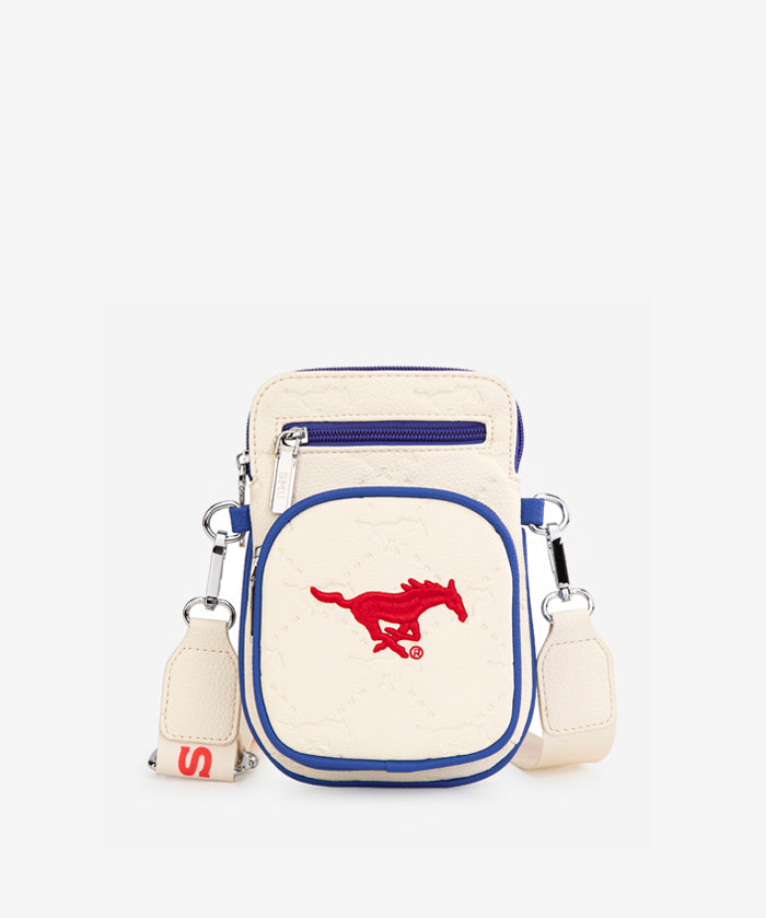 Southern Methodist University Mustangs Mini Crossbody Purse