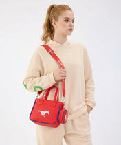 Southern Methodist University Mustangs Tote Bag with Coin Pouch