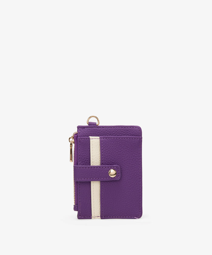 TCU Horned Frogs Card Holder with Football Charm