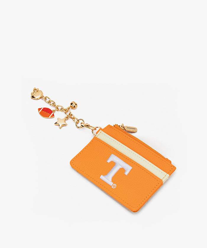 Tennessee Volunteers Card Holder with Football Charm