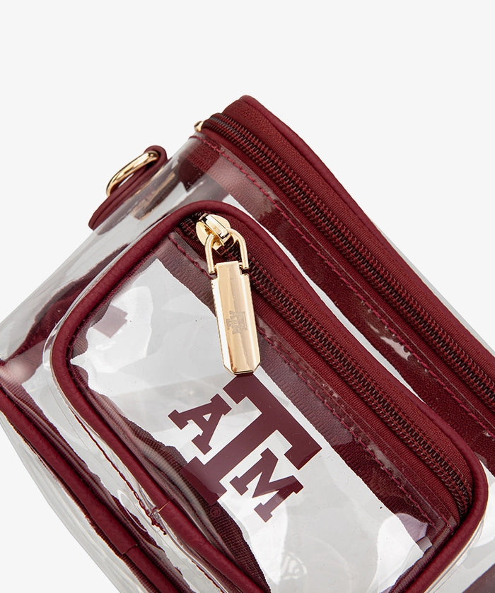 Texas A&M Aggies Clear Crossbody Bag