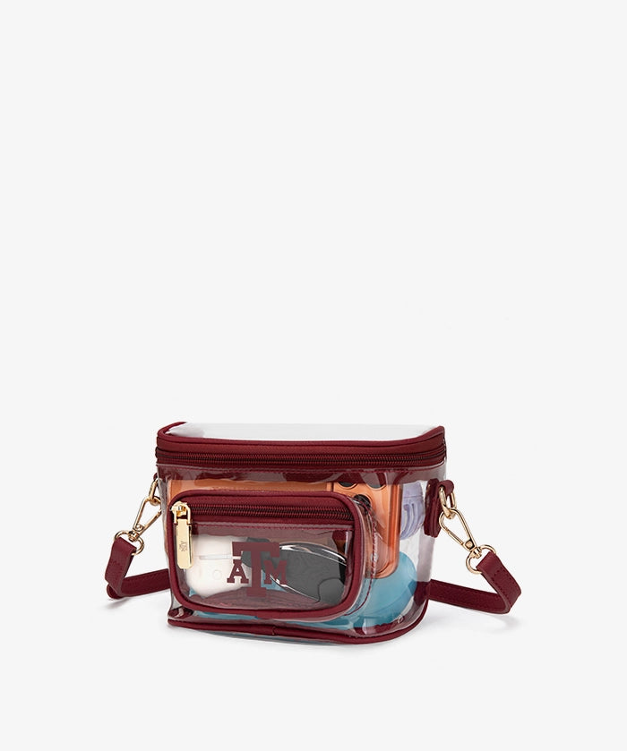 Texas A&M Aggies Clear Crossbody Bag