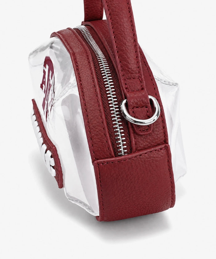 Texas A&M Aggies Football Clear Crossbody Bag