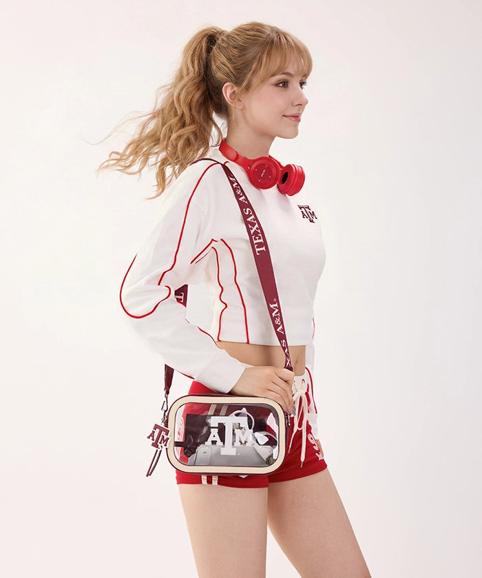 Texas A&M University Aggies Clear Camera Bag