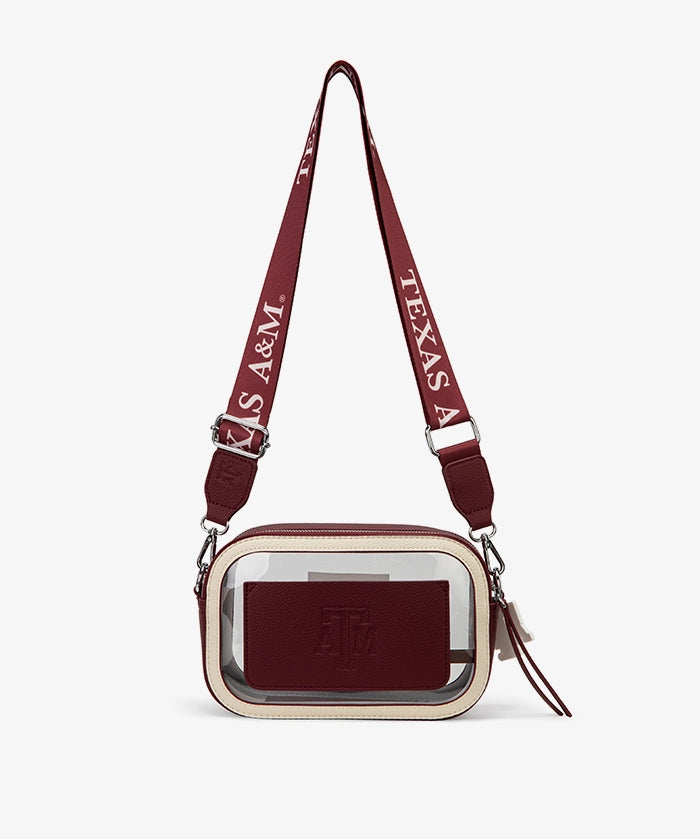 Texas A&M University Aggies Clear Camera Bag