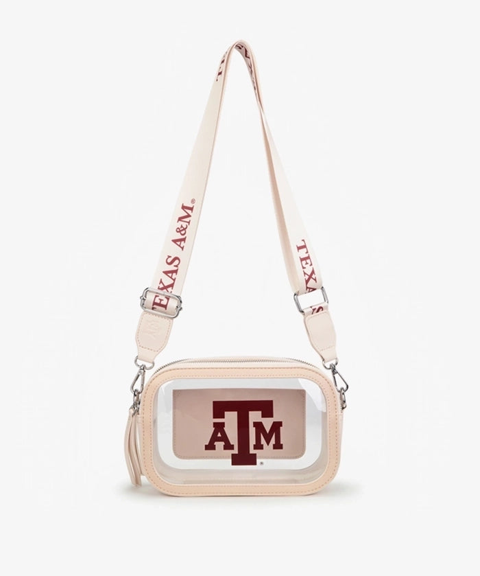 Texas A&M University Aggies Clear Camera Bag