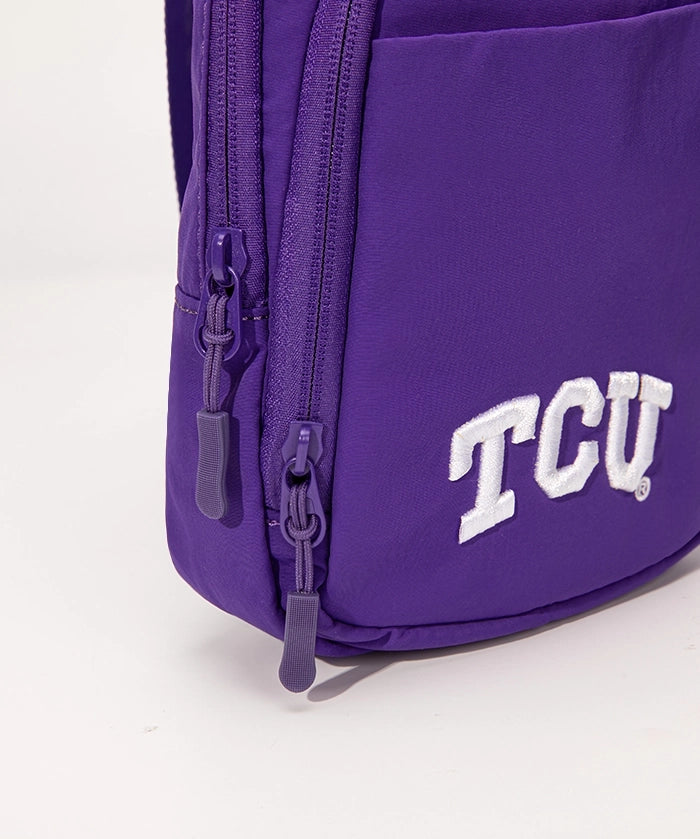 Texas Christian University Horned Frogs Canvas Sling Bag