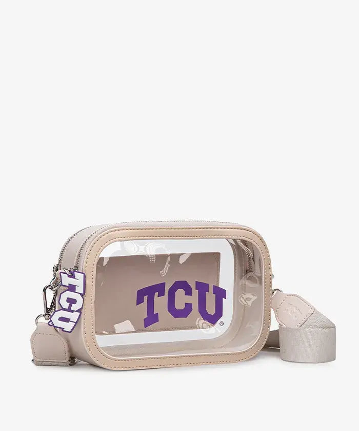 Texas Christian University Horned Frogs Clear Camera Bag