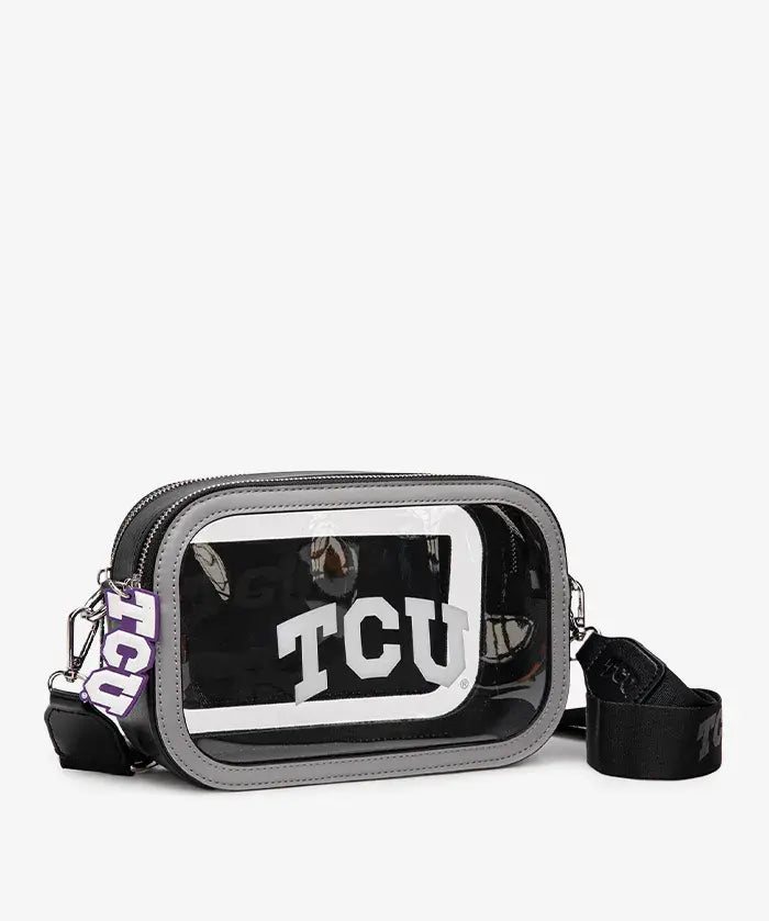 Texas Christian University Horned Frogs Clear Camera Bag