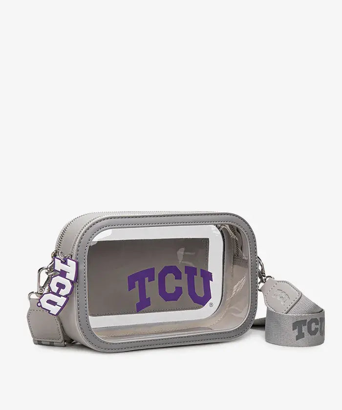 Texas Christian University Horned Frogs Clear Camera Bag