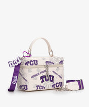 Texas Christian University Horned Frogs Box Bag with Top Handle