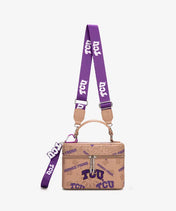 Texas Christian University Horned Frogs Box Bag with Top Handle