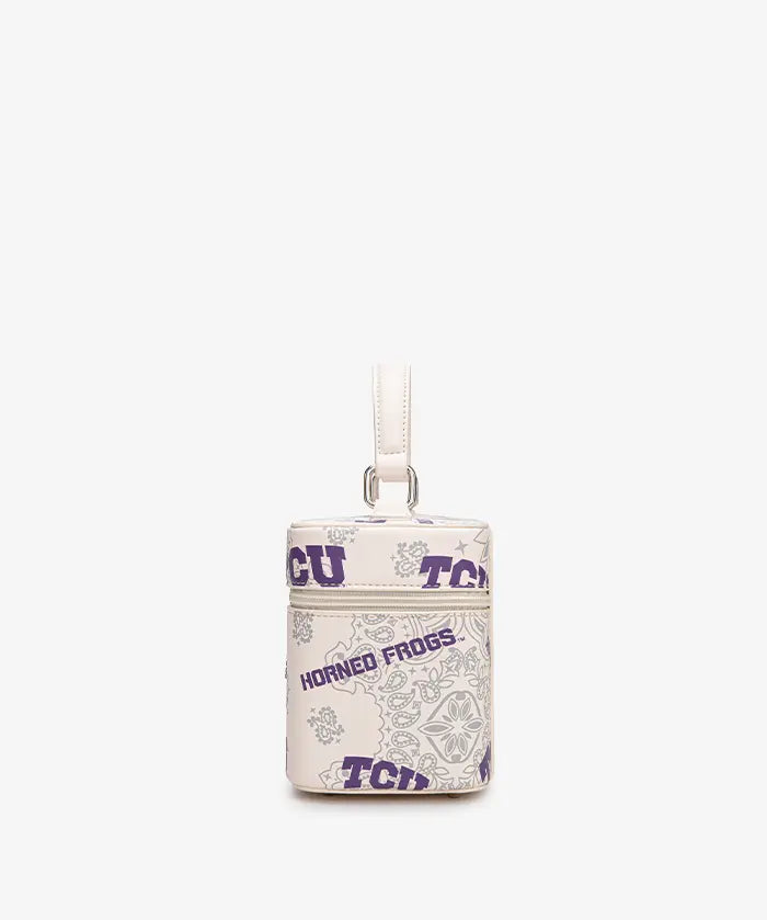 Texas Christian University Horned Frogs Box Bag with Top Handle