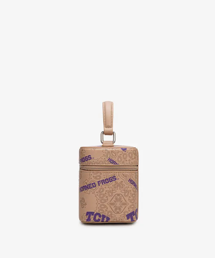 Texas Christian University Horned Frogs Box Bag with Top Handle
