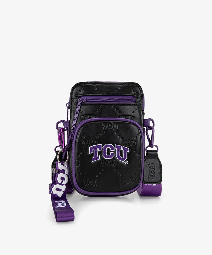 Texas Christian University Horned Frogs Mini Crossbody Purse