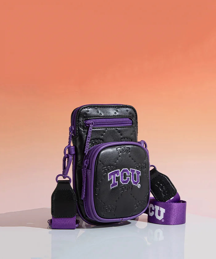 Texas Christian University Horned Frogs Mini Crossbody Purse