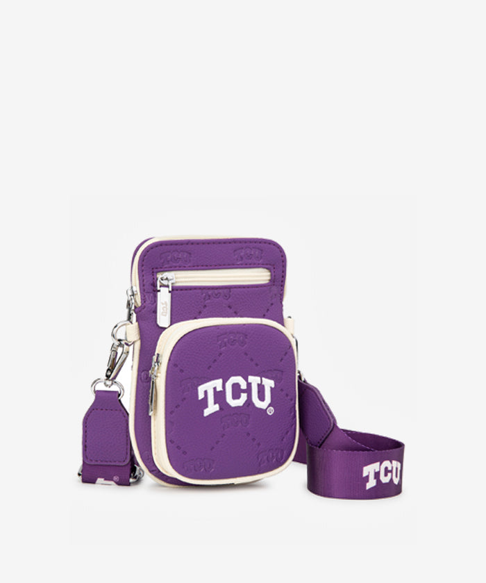 Texas Christian University Horned Frogs Mini Crossbody Purse