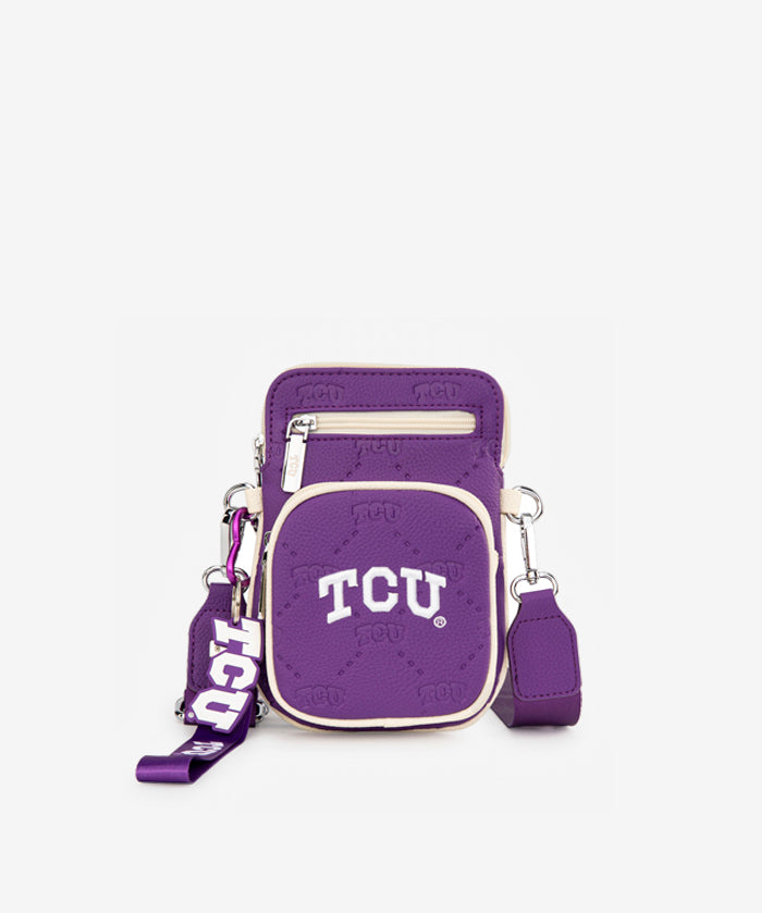 Texas Christian University Horned Frogs Mini Crossbody Purse