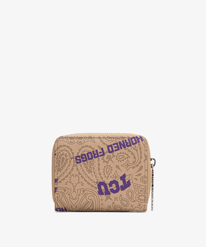 Texas Christian University Horned Frogs Mini Wristlet Wallet