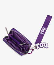 Texas Christian University Horned Frogs Mini Wristlet Wallet