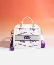 Texas Christian University Horned Frogs Satchel Crossbody Bag