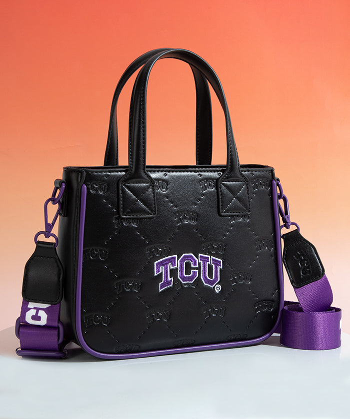 Texas Christian University Horned Frogs Tote Bag with Coin Pouch