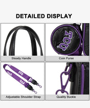 Texas Christian University Horned Frogs Tote Bag with Coin Pouch