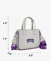 Texas Christian University Horned Frogs Tote Bag with Coin Pouch