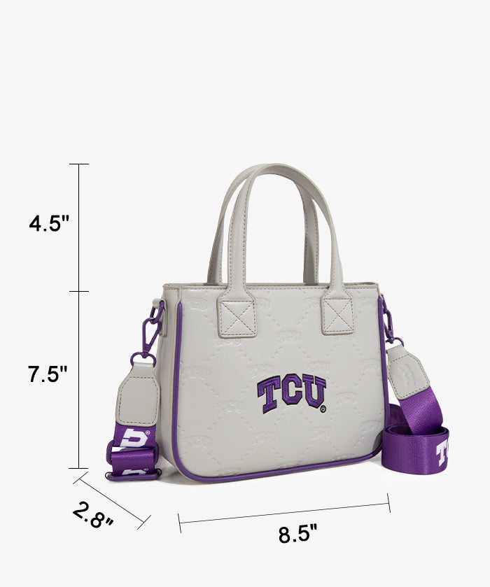 Texas Christian University Horned Frogs Tote Bag with Coin Pouch