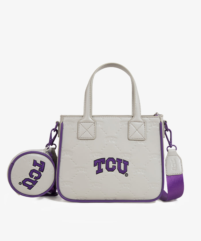 Texas Christian University Horned Frogs Tote Bag with Coin Pouch