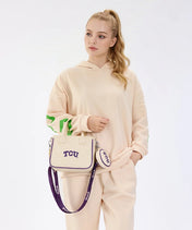 Texas Christian University Horned Frogs Tote Bag with Coin Pouch