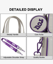 Texas Christian University Horned Frogs Tote Bag with Coin Pouch