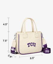 Texas Christian University Horned Frogs Tote Bag with Coin Pouch