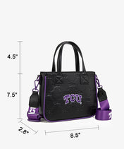 Texas Christian University Horned Frogs Tote Bag with Coin Pouch