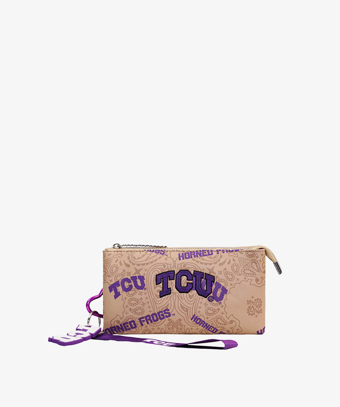 Texas Christian University Horned Frogs Wristlet Wallet