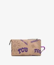 Texas Christian University Horned Frogs Wristlet Wallet