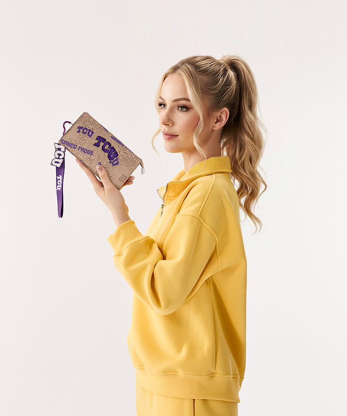 Texas Christian University Horned Frogs Wristlet Wallet
