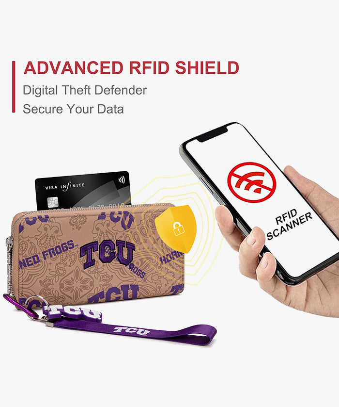 Texas Christian University Horned Frogs Wallet