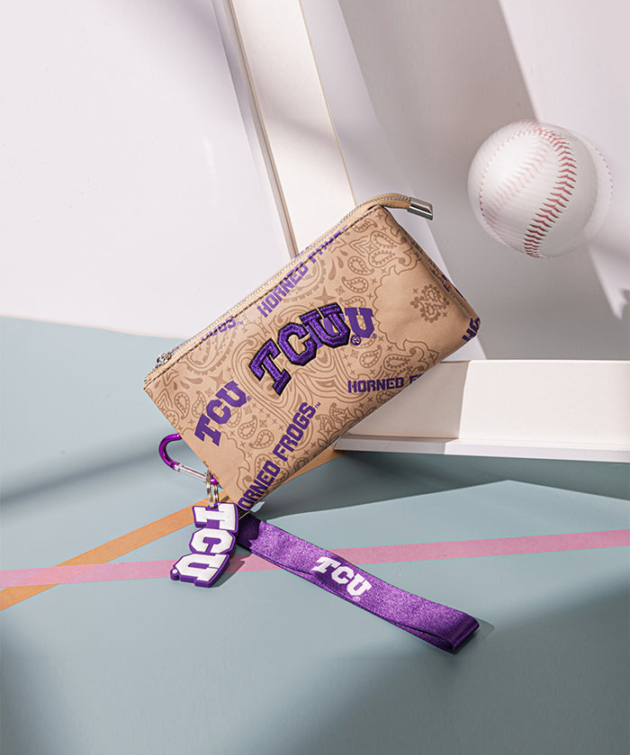 Texas Christian University Horned Frogs Wristlet Wallet