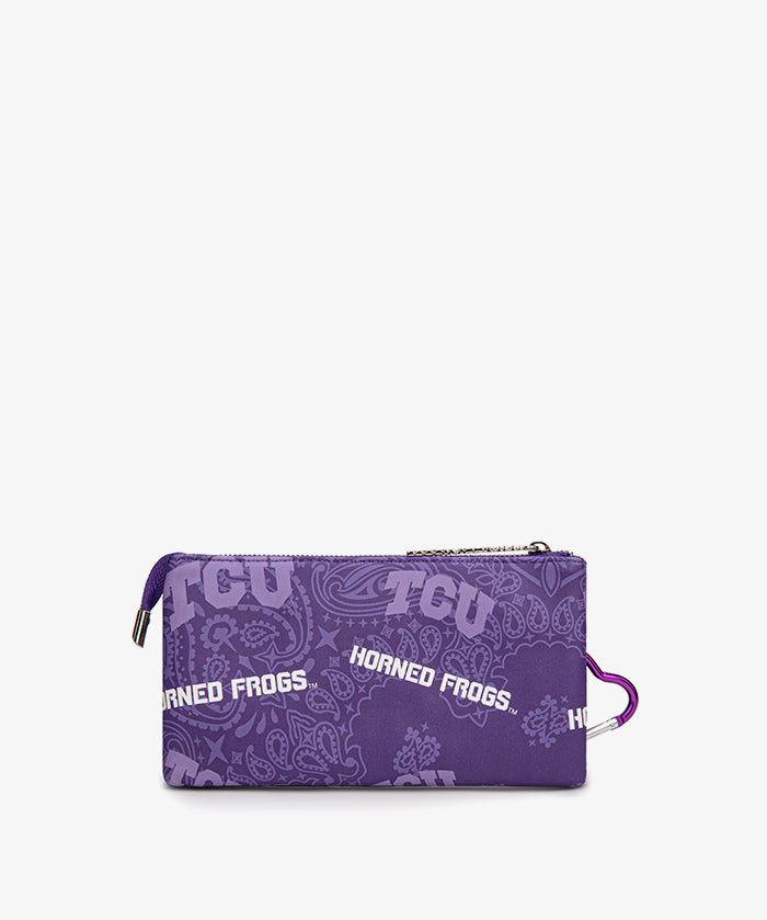 Texas Christian University Horned Frogs Wristlet Wallet
