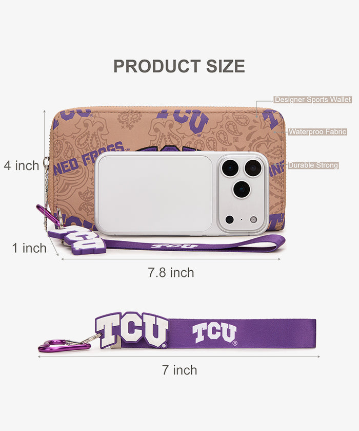 Texas Christian University Horned Frogs Wallet