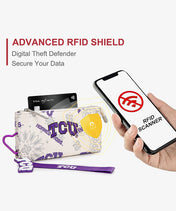 Texas Christian University Horned Frogs Wristlet Wallet