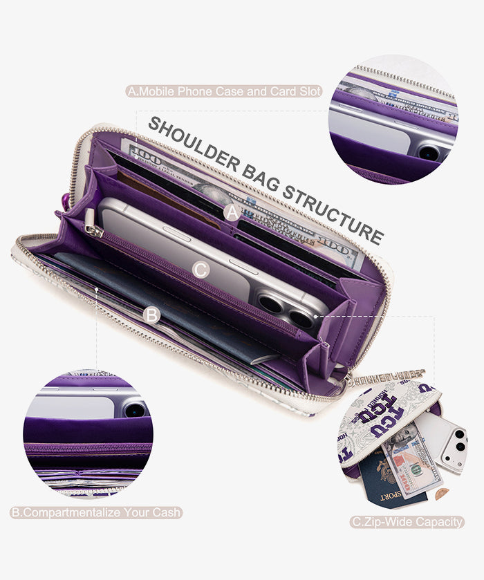 Texas Christian University Horned Frogs Wallet